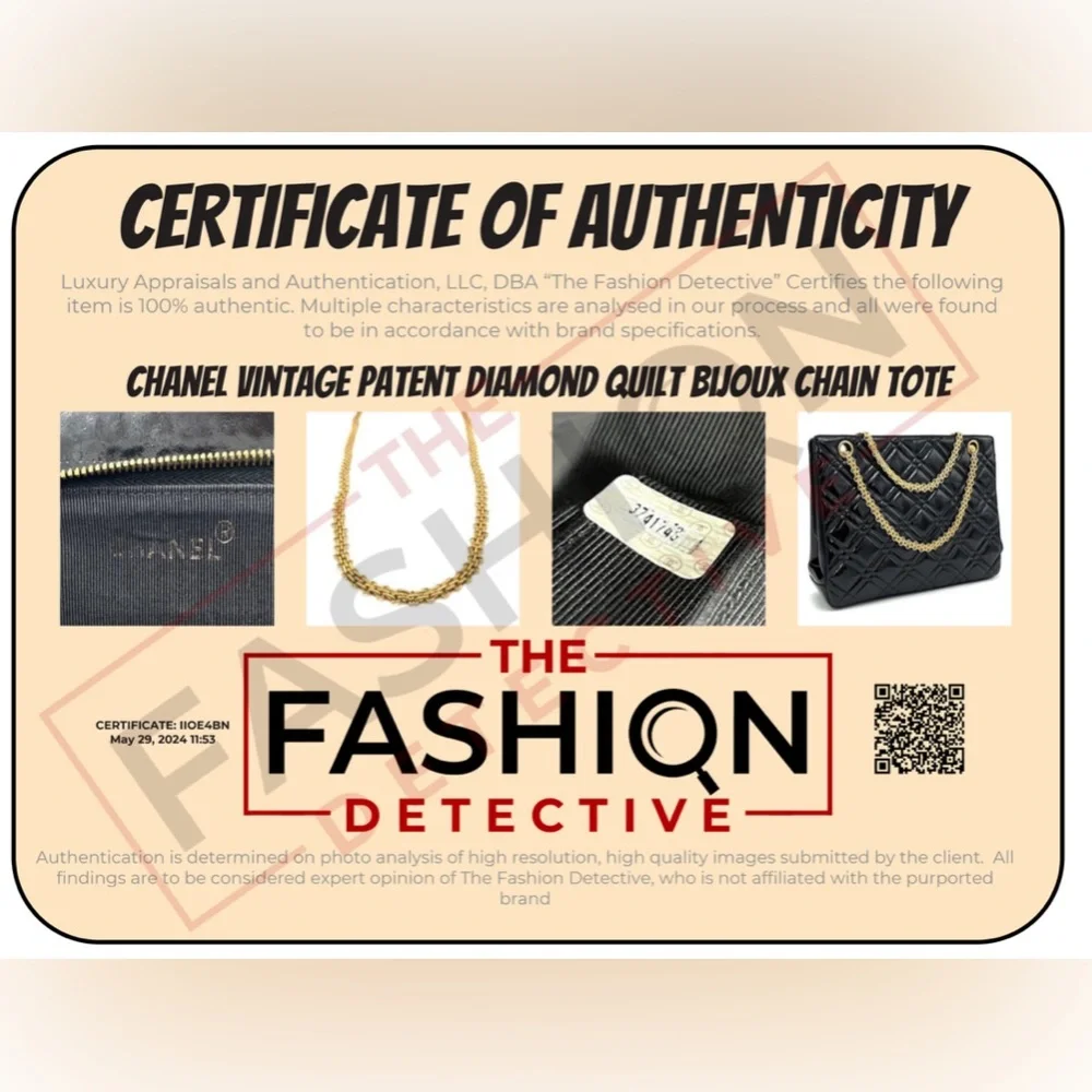 Authentic CHANEL Coco Mark Enamel Patent crossbody/hand Bag with COA